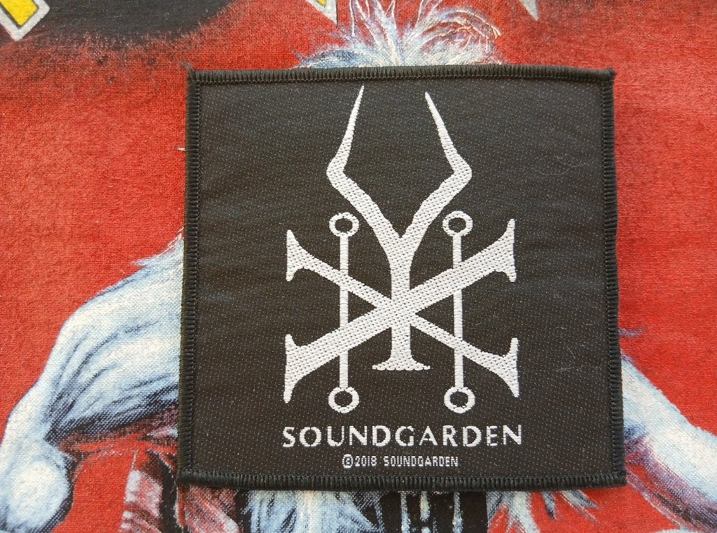 Soundgarden zeer  mooie nieuwe patch s276, Verzenden, Nieuw, Kleding