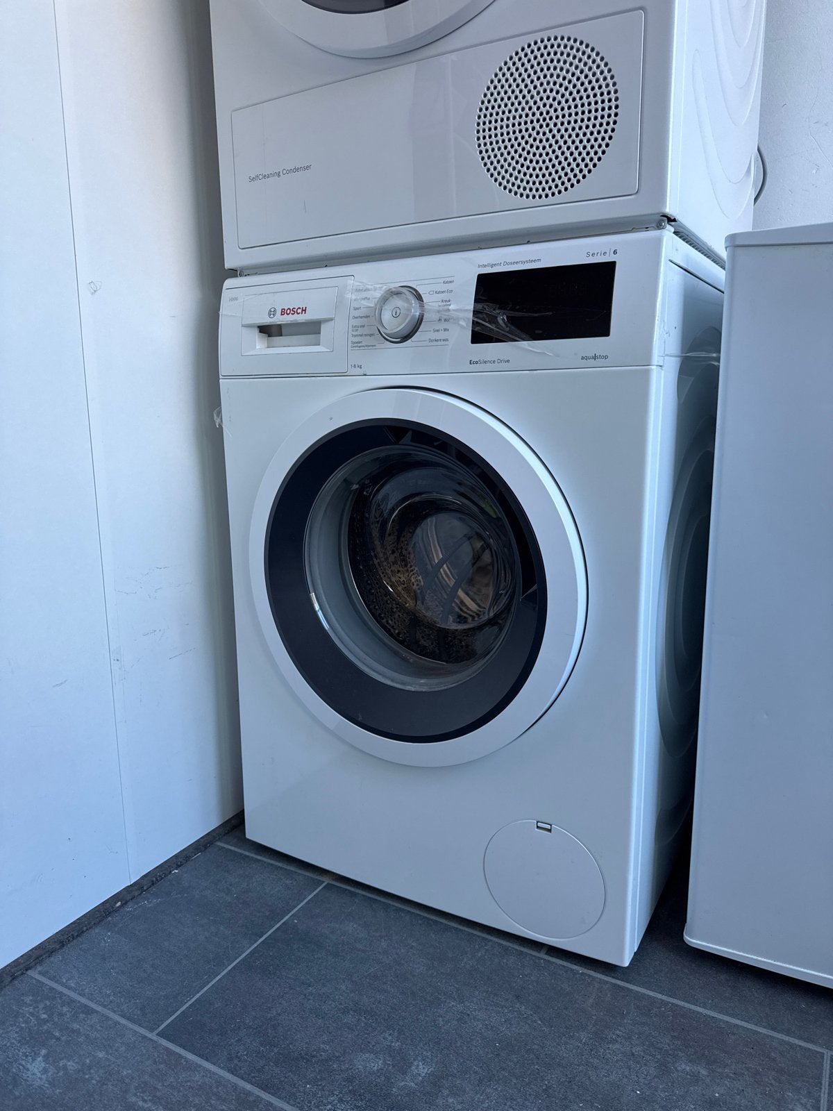 Bosch Serie | 6 Wasmachine - 9 kg - Zeer Goede Staat, Witgoed en Apparatuur, Wasmachines, Ophalen, 1200 tot 1600 toeren, 8 tot 10 kg