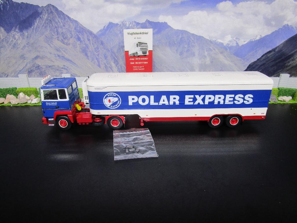 Tekno 84973 Ford Transcontinental ,  Anhalt / Polar Express, Hobby en Vrije tijd, Ophalen, Nieuw, Bus of Vrachtwagen, Tekno