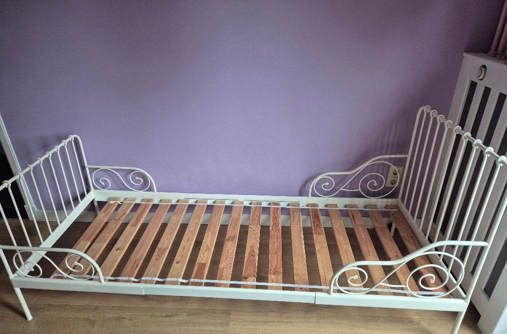 Meegroeibed, Ophalen, Gebruikt, 70 tot 85 cm, Matras
