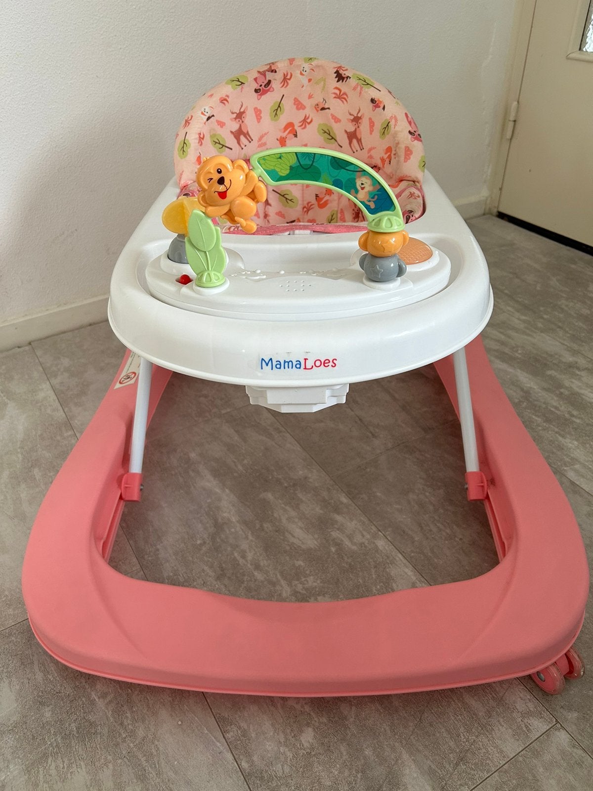 Loopstoel Roze, Kinderen en Baby's, Speelgoed | Babyspeelgoed, Ophalen, Zo goed als nieuw, Overige typen