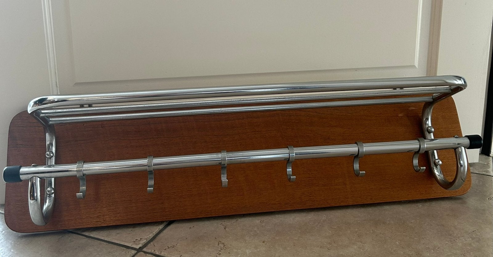 Vintage kapstok, Ophalen of Verzenden, Metaal, Wandkapstok, Minder dan 100 cm
