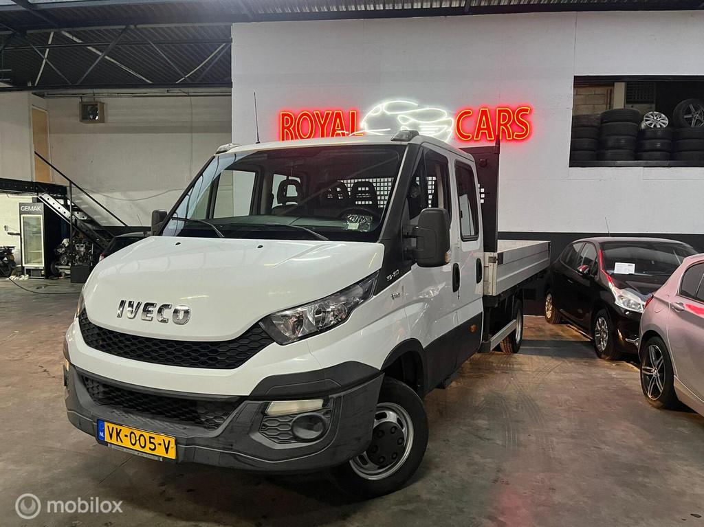Iveco Daily 35C14ND 3.0 410 CNG Aardgas Benzine/ Laadbak, Auto's, 136 pk, Gebruikt, Euro 6, 4 cilinders