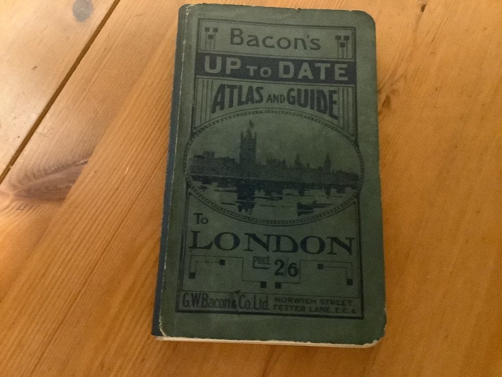 Bacon’s Up to date Atlas and Guide to London, Boeken, W.G. Bacon & Co., Europa, Ophalen of Verzenden, Reisgids of -boek