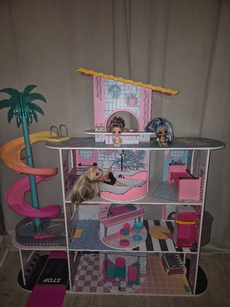 POPPENHUIS L.O.L, Ophalen, Zo goed als nieuw, Poppenhuis