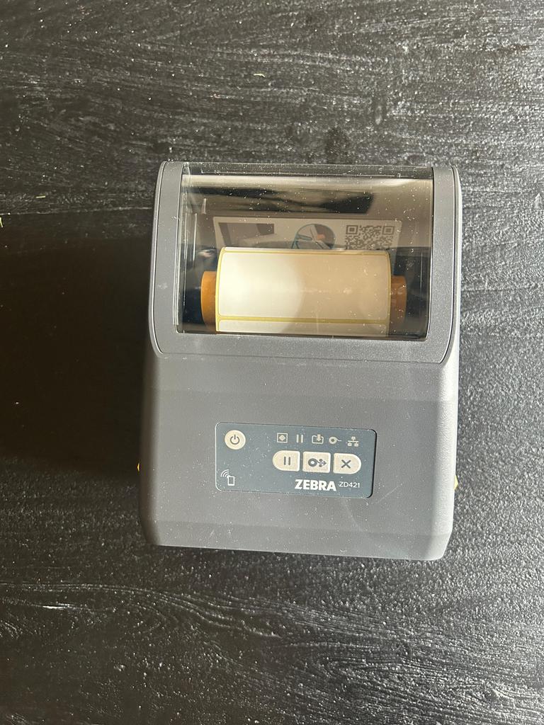 Zebra ZD421 label printer - Bluetooth & USB, Computers en Software, Labelprinters, Ophalen of Verzenden, Zo goed als nieuw