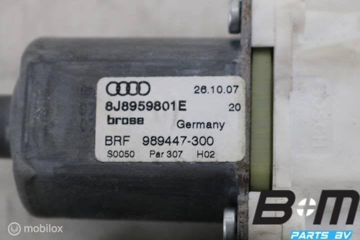 Raammotor links Audi TT 8J Coupe 8J8959801E, Gebruikt