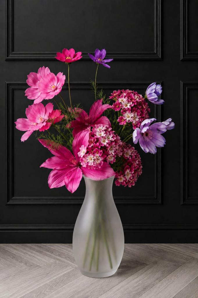 Silk-ka kunstboeket bloemen zijde, Huis en Inrichting, Ophalen of Verzenden, Zo goed als nieuw