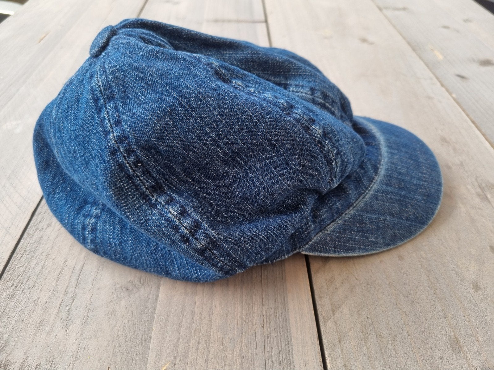 Dames jeans/spijker pet H&M maat 60/ M., H&M, Ophalen of Verzenden, Zo goed als nieuw, Pet