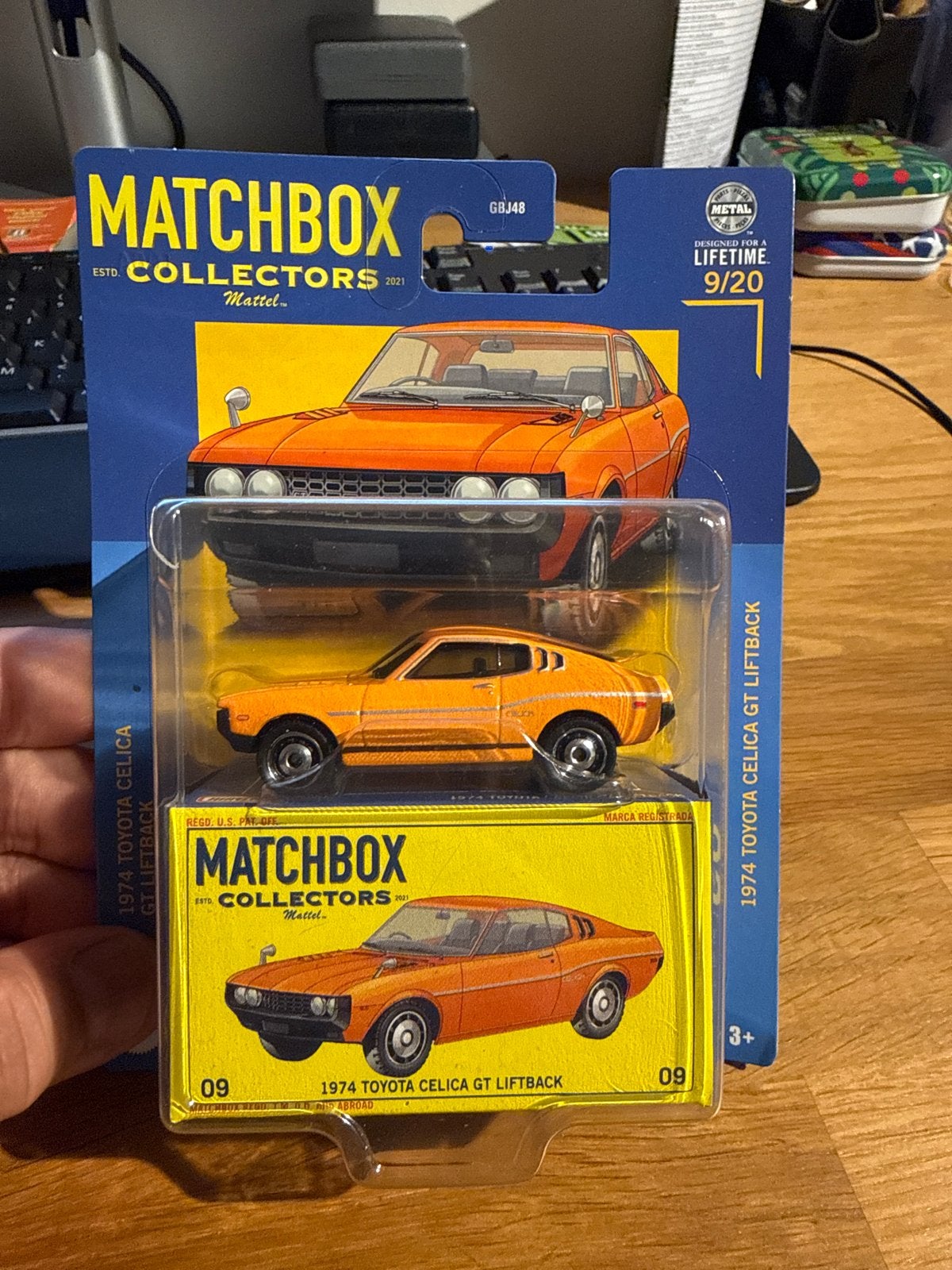 Matchbox Collectors 1974 Toyota Celica GT Liftback in doos, Verzenden, Nieuw, Auto