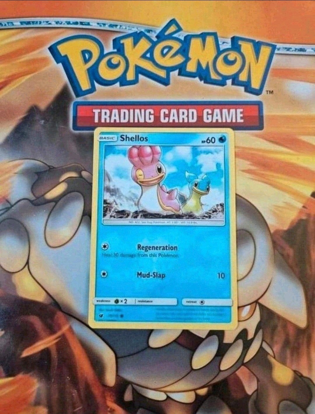 Shellos 29/111 Sun&Moon Crimson Invasion pokemon kaart nm, Ophalen of Verzenden, Zo goed als nieuw, Losse kaart