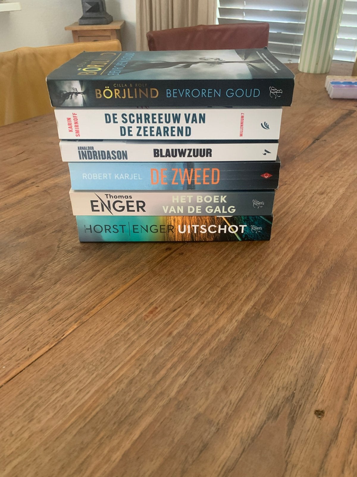 In een koop Spannende Thrillers - Scandinavië, Ophalen, Gelezen