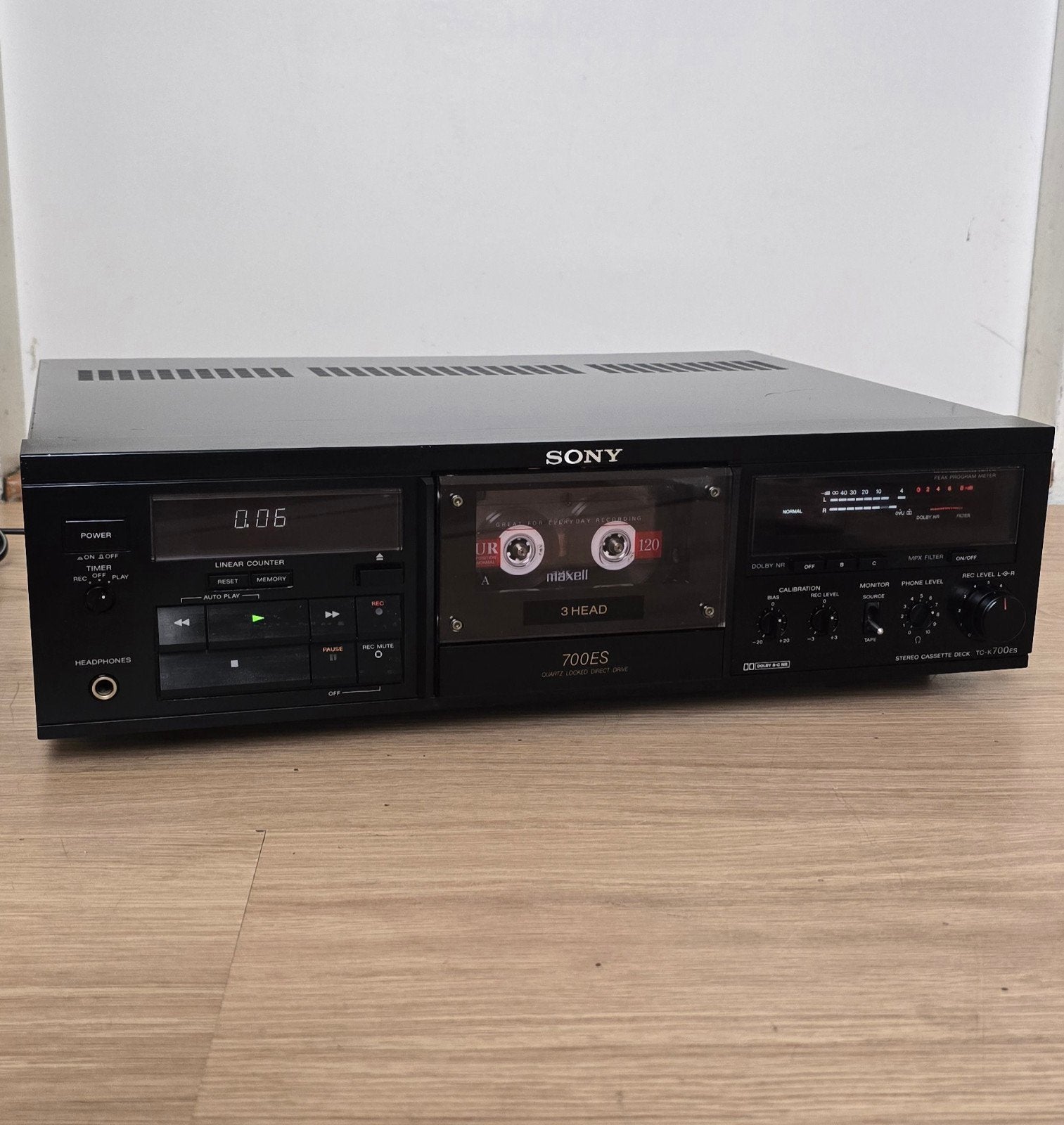 Sony TC-K700ES Stereo Cassettedeck - Hoogwaardig Geluid, Ophalen of Verzenden, Enkel, Sony, Tiptoetsen