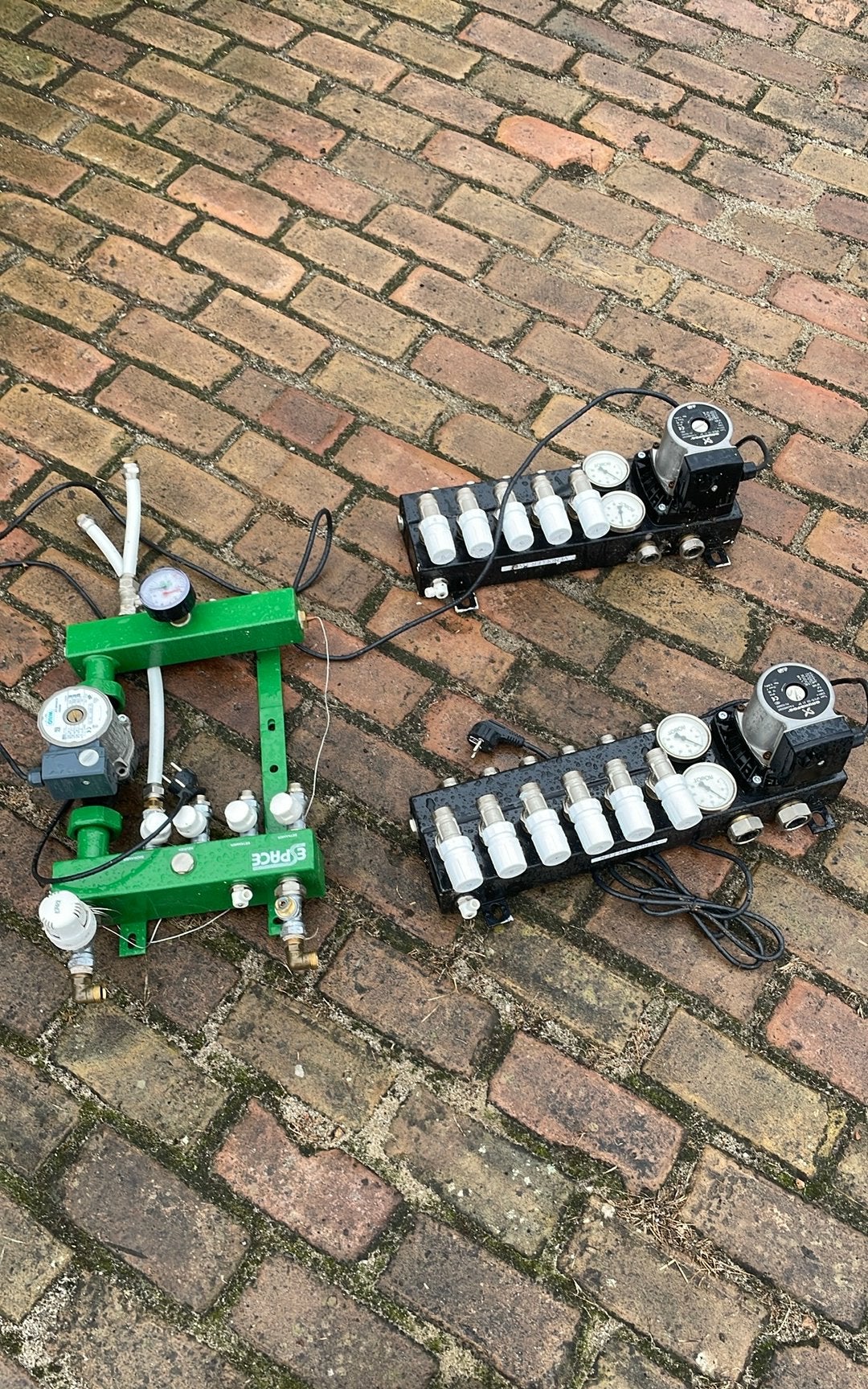Vloerverwarming verdelers, Ophalen, Gebruikt, Minder dan 30 cm, Overige typen