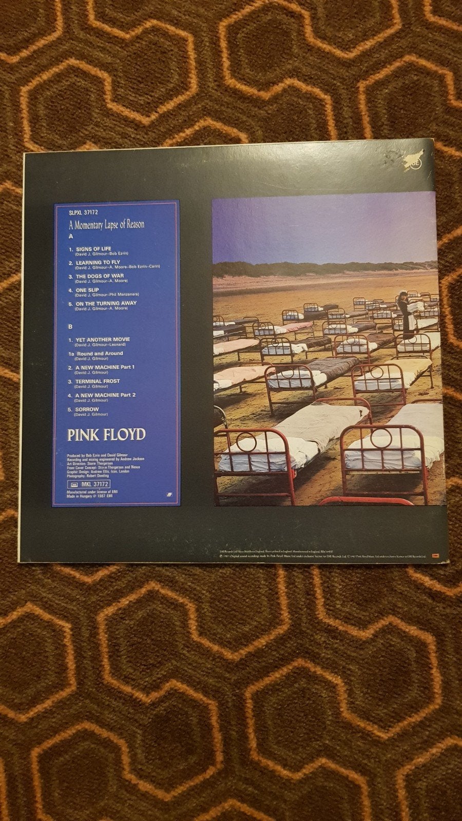 Pink Floyd - A Momentary Lapse of Reason LP, Ophalen, LP, Rock, Gebruikt
