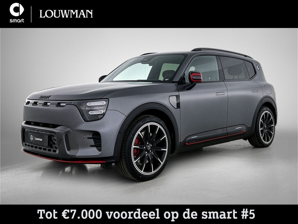 Smart #5 Brabus 100 kWh | Adapt. cruise control | Panoramisc, Auto's, Smart, Bedrijf, Te koop, Overige modellen, 360° camera, 4x4