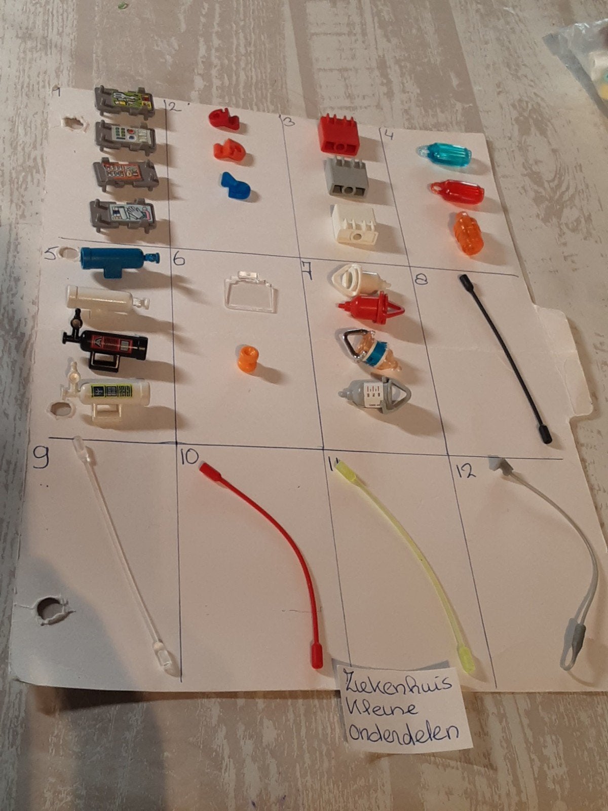 kleine onderdelen ziekenhuis, Losse onderdelen, Overige typen, Ophalen of Verzenden, Zo goed als nieuw