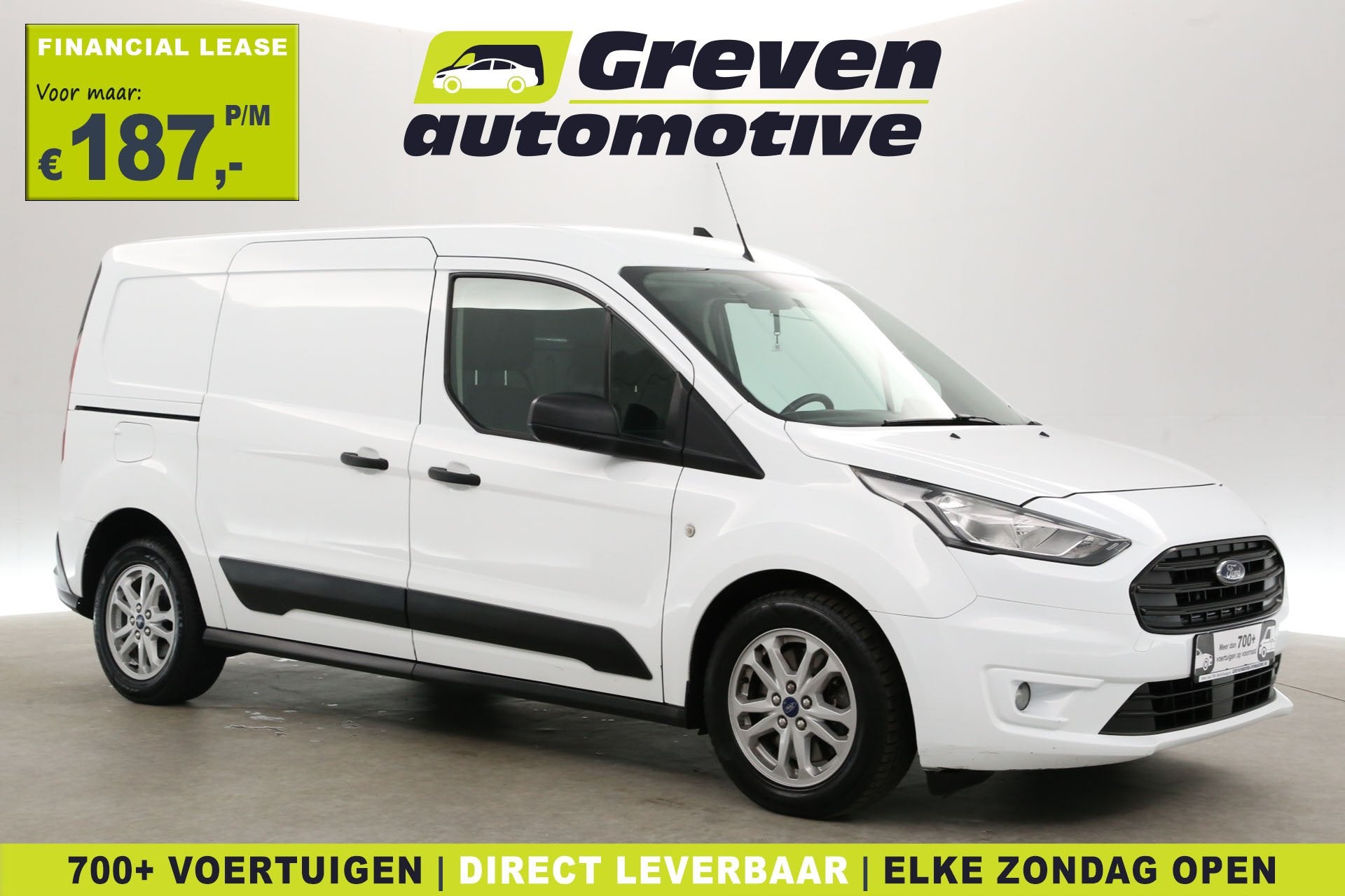 Ford Transit Connect 1.5 EcoBlue 120PK L2 Limited | 8-traps, Auto's, Bestelauto's, Stof, Euro 6, 4 cilinders, 1470 kg