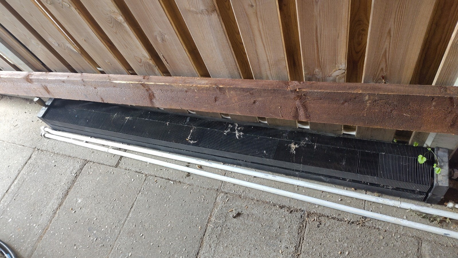 2x convectorput convector radiator + roosters + evt buizen, Doe-het-zelf en Verbouw, Verwarming en Radiatoren, Ophalen, Gebruikt