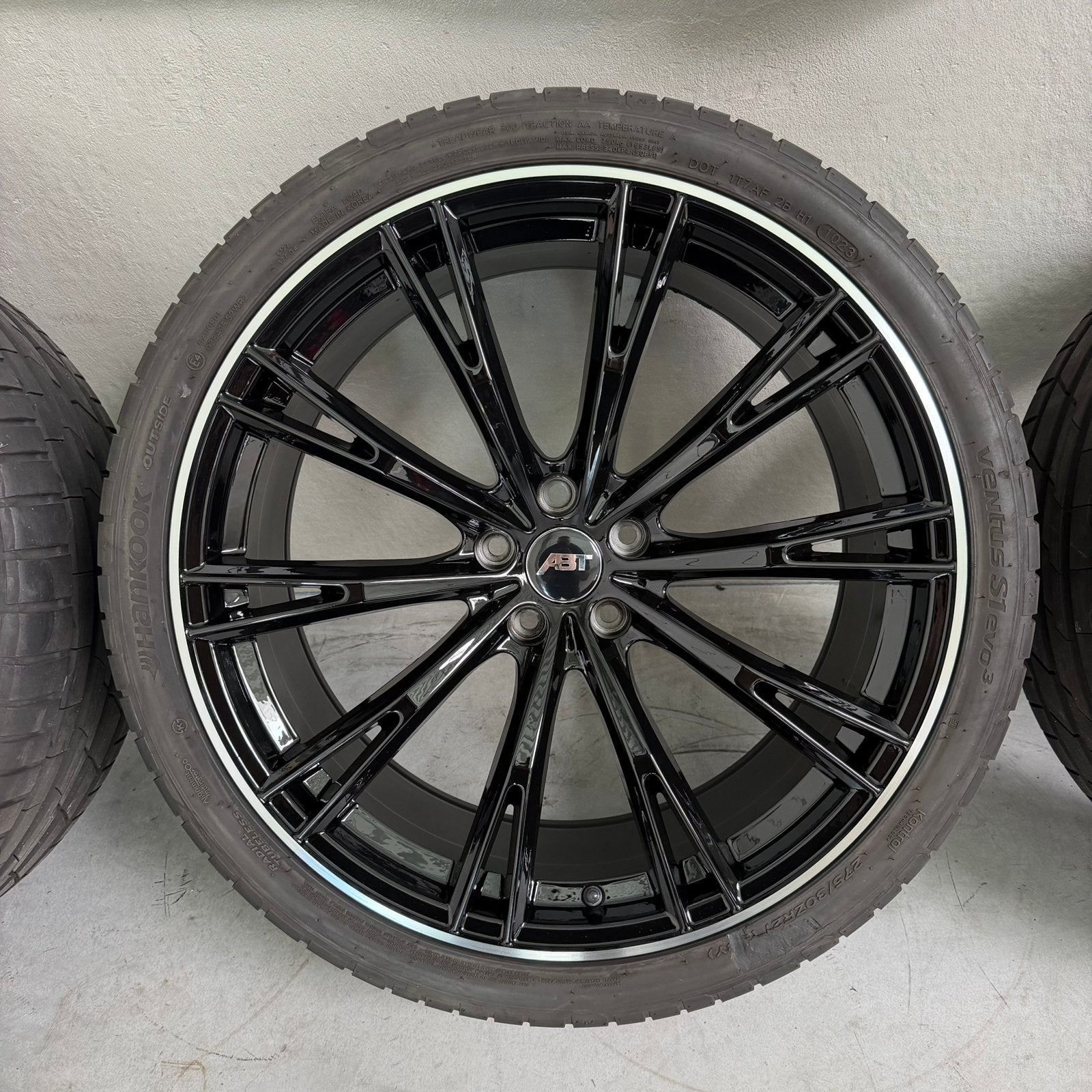 21 inch Audi A6 S6 A7 S7  ABT look Velgen met banden, Gebruikt, 275 mm, Velgen, Personenwagen