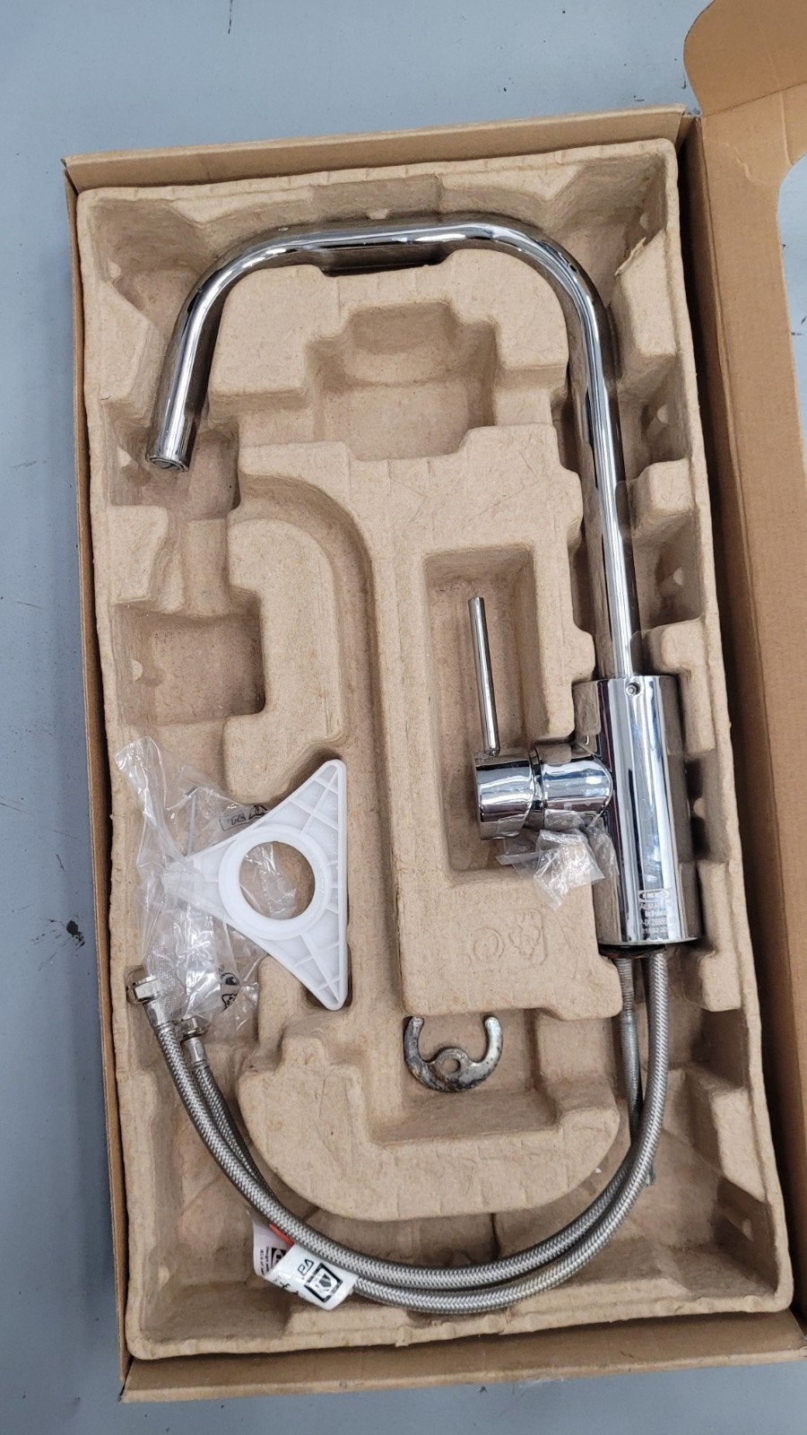 Ikea Älmaren kraan chroom, Ophalen of Verzenden, Gebruikt, Chroom, Kraan