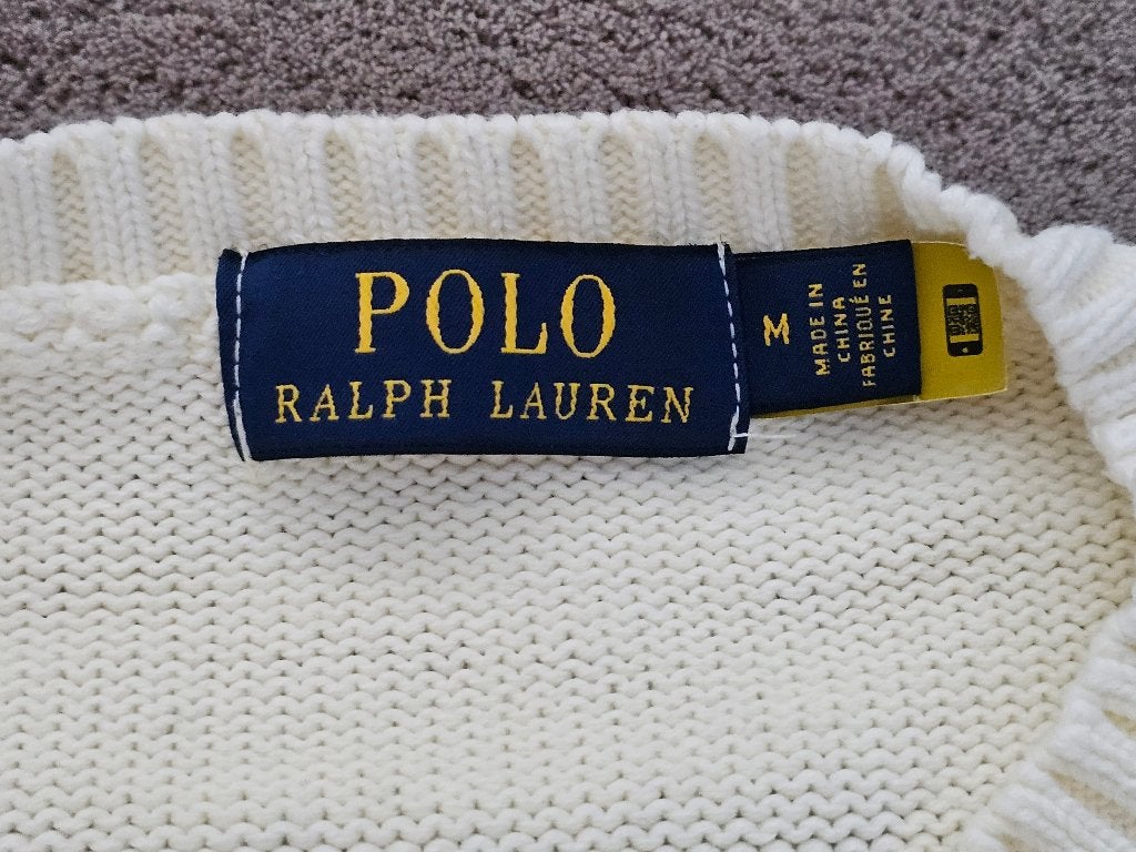 Ralph Lauren Pullover Beige maat M, Beige, Verzenden, Maat 48/50 (M), Polo Ralph Lauren