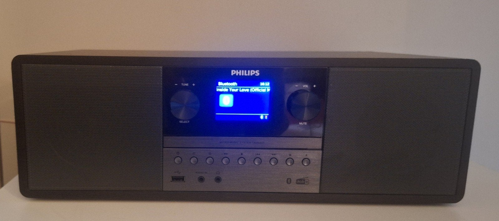 Philips TAM6805 Dab+ internet radio,cd speler en Bluetooth, Ophalen, Zo goed als nieuw