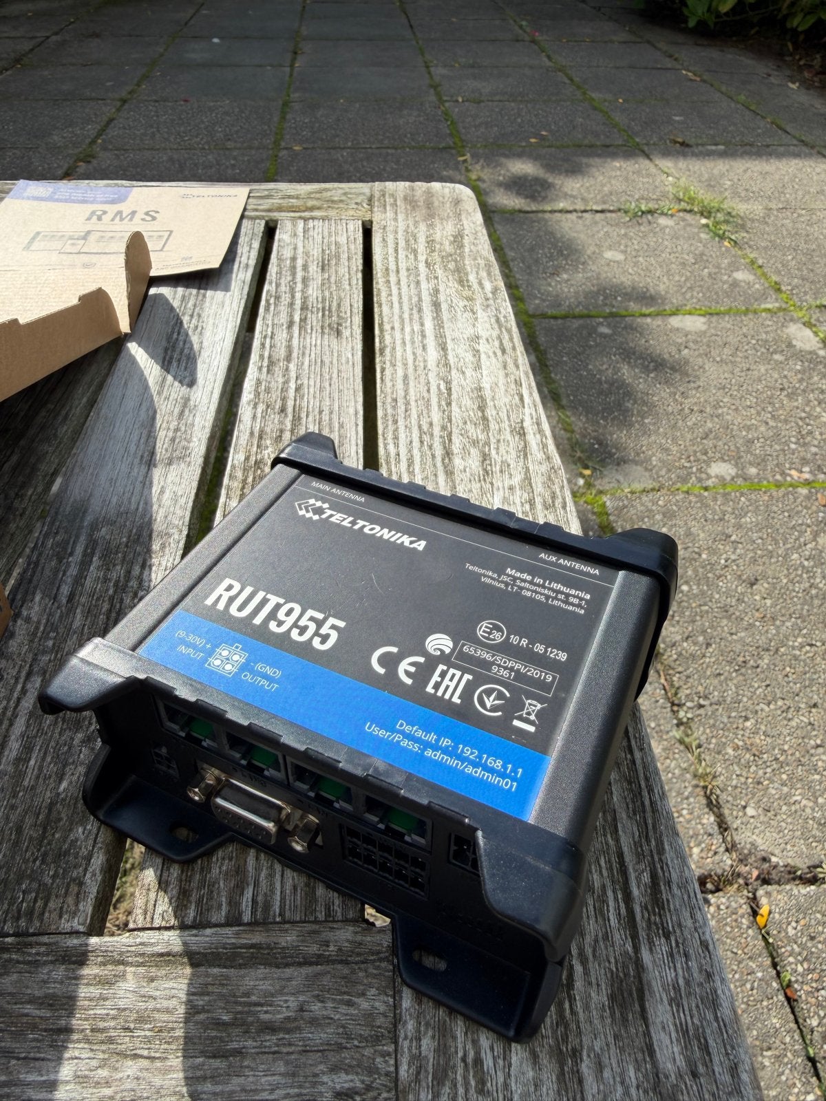 Teltonika RUT955 4G LTE Router - Zo goed als nieuw, Ophalen, Zo goed als nieuw, Router