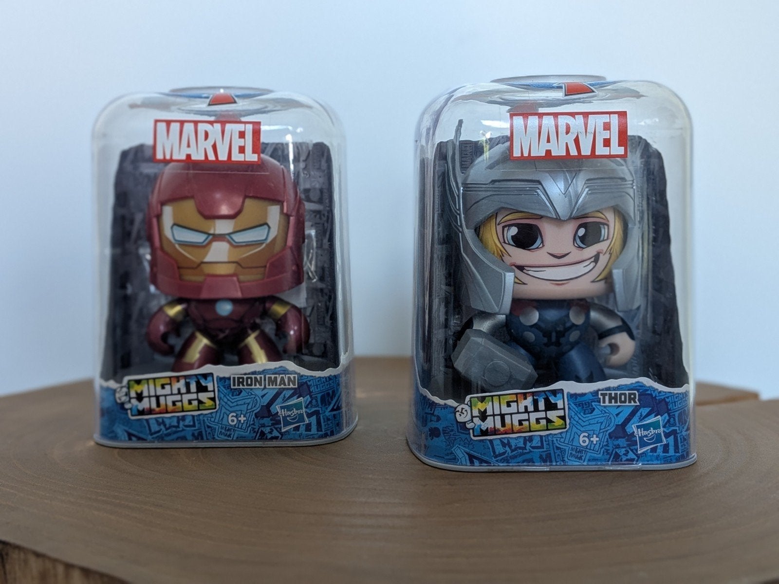 Marvel Mighty Muggs: Iron Man & Thor Figuren, Kinderen en Baby's, Speelgoed | Actiefiguren, Ophalen of Verzenden, Nieuw