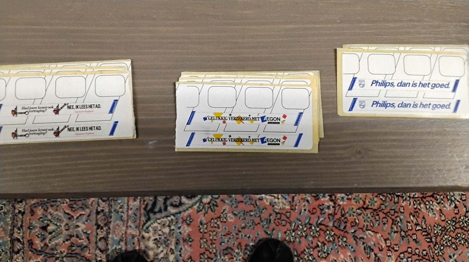 NS stikkers voor op een wagon 3 euro per vel Meerdere aanwij, Hobby en Vrije tijd, Modeltreinen | H0, Overige merken, Gelijkstroom of Wisselstroom