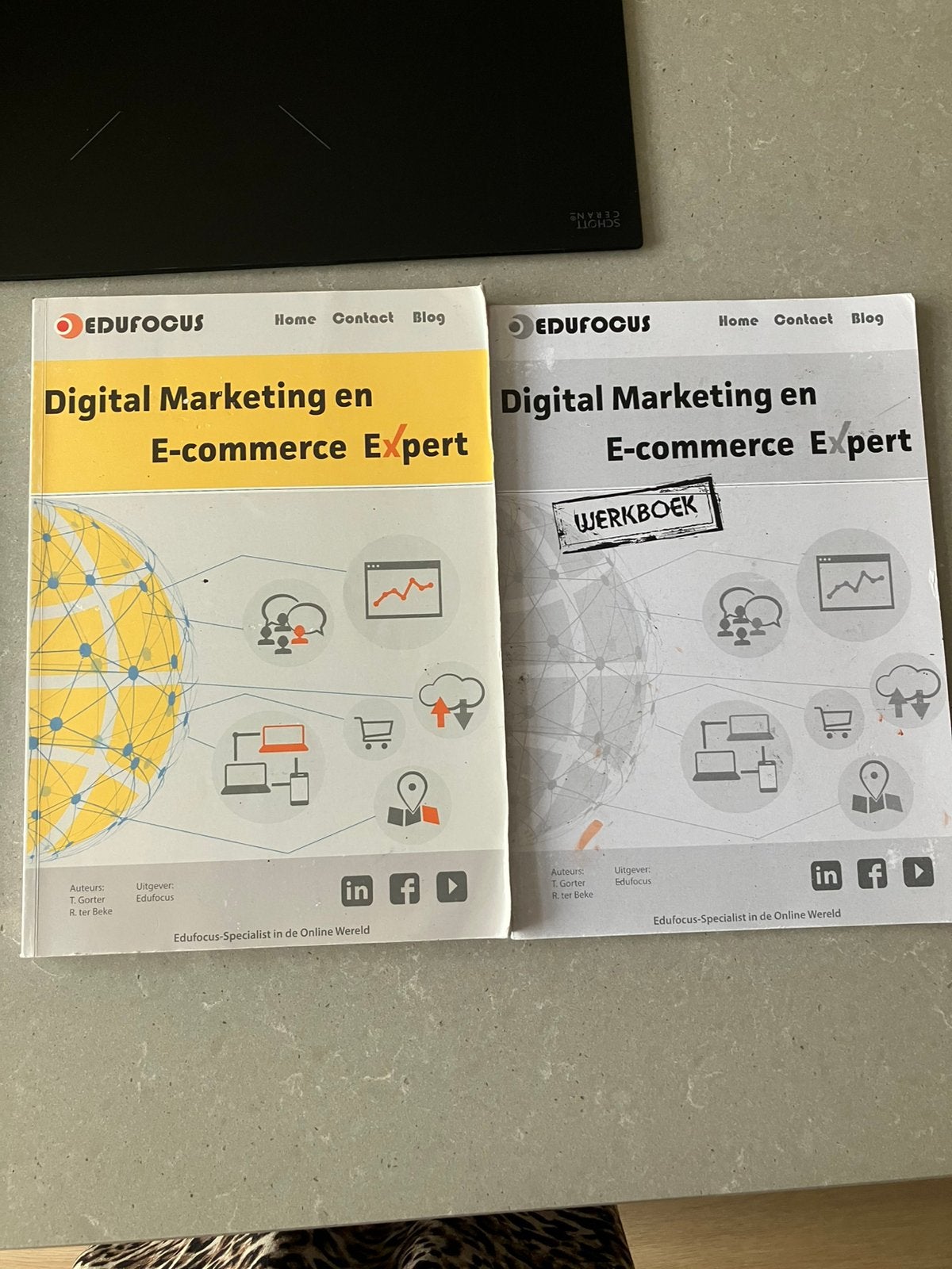 Digital Marketing e-commerce Expert + werkboek, Boeken, Ophalen of Verzenden, Zo goed als nieuw, Overige niveaus