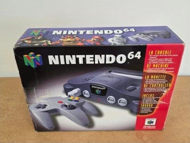 Nintendo 64 Mario Pack N64, Ophalen of Verzenden, Zo goed als nieuw, Met 1 controller, Met games