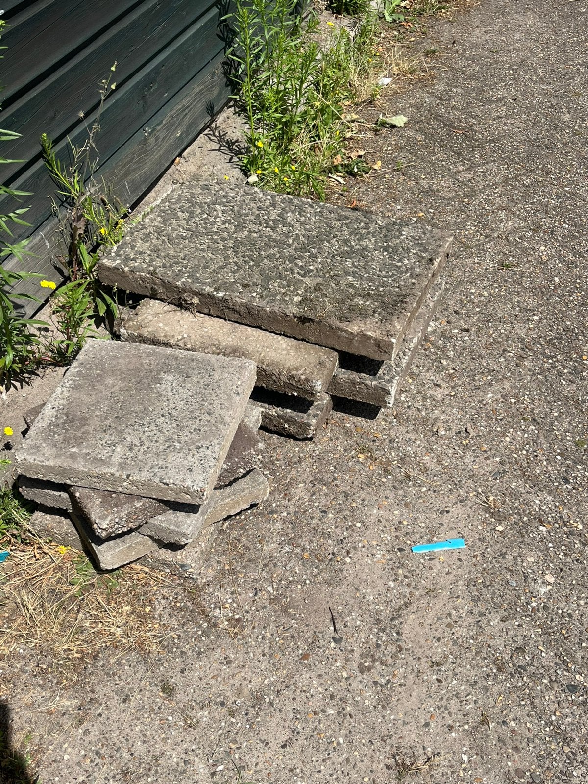 Grind tegels, Tuin en Terras, Ophalen of Verzenden, Zo goed als nieuw, Grind, Terrastegels