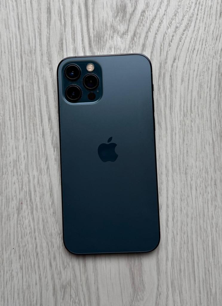 iPhone 12 Pro 128GB Blauw (Pacific Blue) - Nette staat, 128 GB, Blauw, Zo goed als nieuw, IPhone 12 Pro