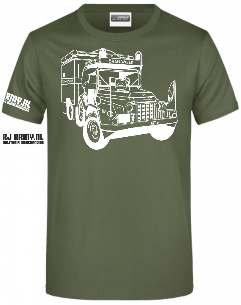 DAF YA 126 Brandweerwagen, Ophalen of Verzenden, Landmacht, Nederland, Kleding of Schoenen