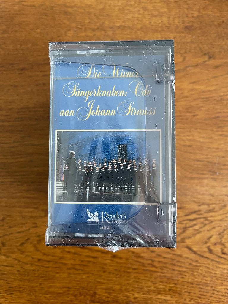 5 Cassettebandjes 'Die Wiener Sängerknaben' "Johann Strauss", Ophalen of Verzenden, Nieuw in verpakking, Overige genres, 2 t/m 25 bandjes