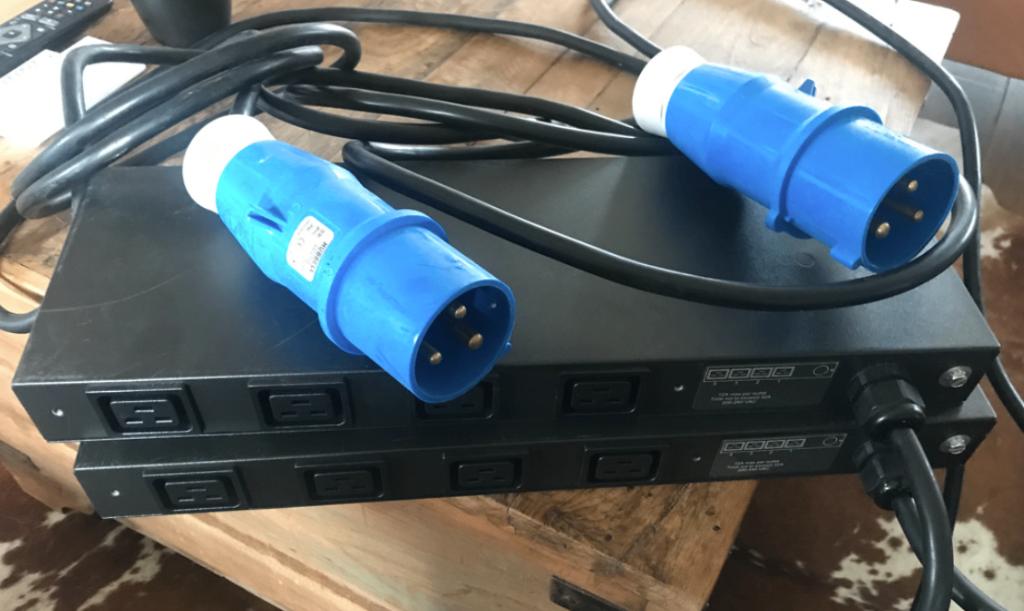 Krachtstroom HP 12A power 4 port outlets compleet, Ophalen of Verzenden, Zo goed als nieuw, Overige typen