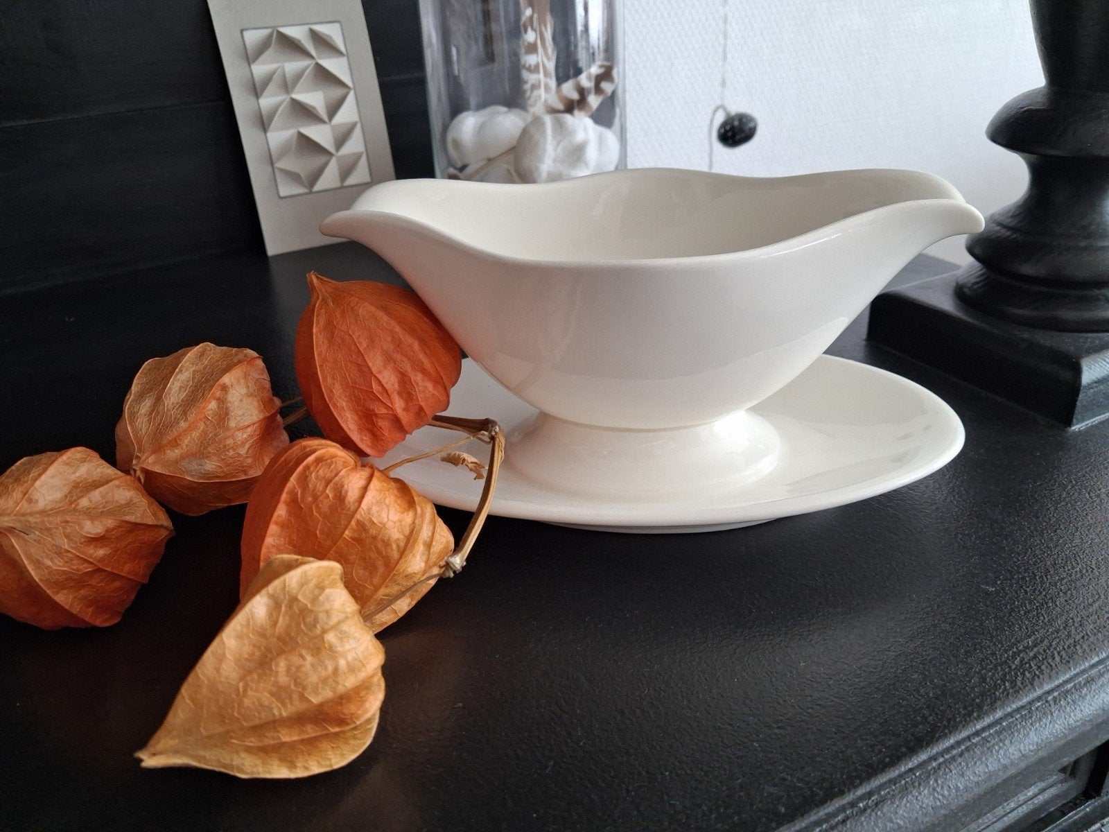 Oude brocante jus / saus kom, Antiek en Kunst, Ophalen of Verzenden