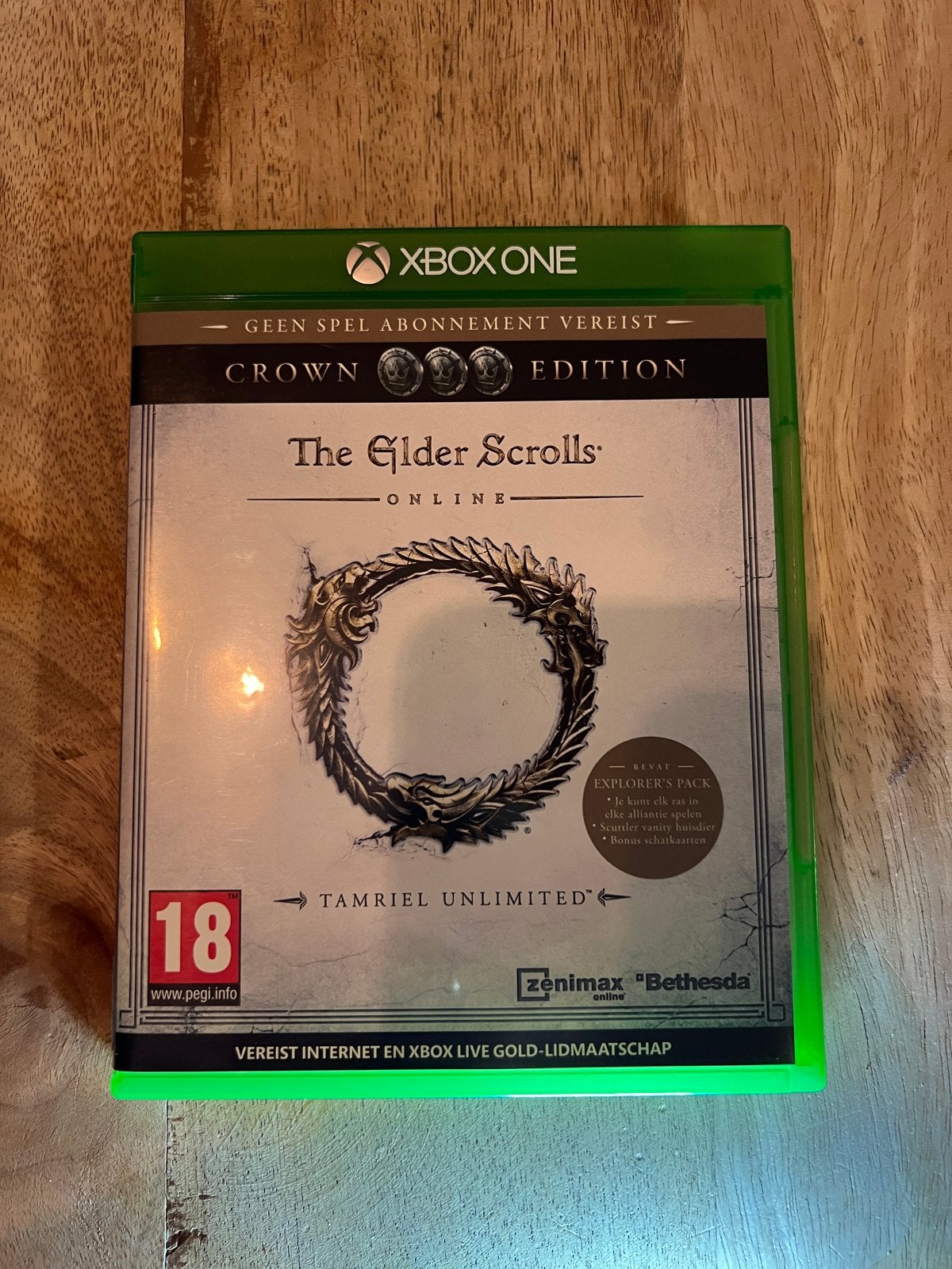 The Elder Scrolls Online: Tamriel Unlimited Xbox One, Online, Vanaf 18 jaar, Ophalen of Verzenden, Zo goed als nieuw