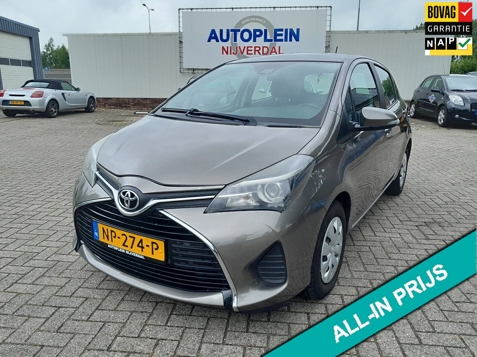 Toyota Yaris 1.0 VVT-i Trend In nederland nieuw geleverde go, Voorwielaandrijving, 12 maanden, Stof, Euro 6