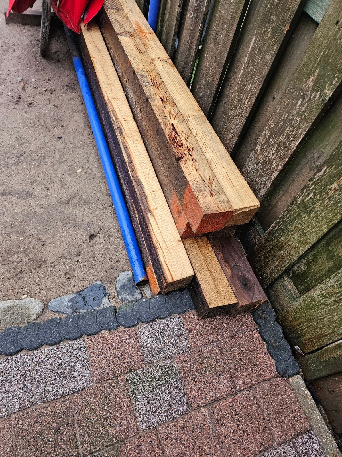 tuinpallen, Ophalen of Verzenden, Minder dan 180 cm, Palen