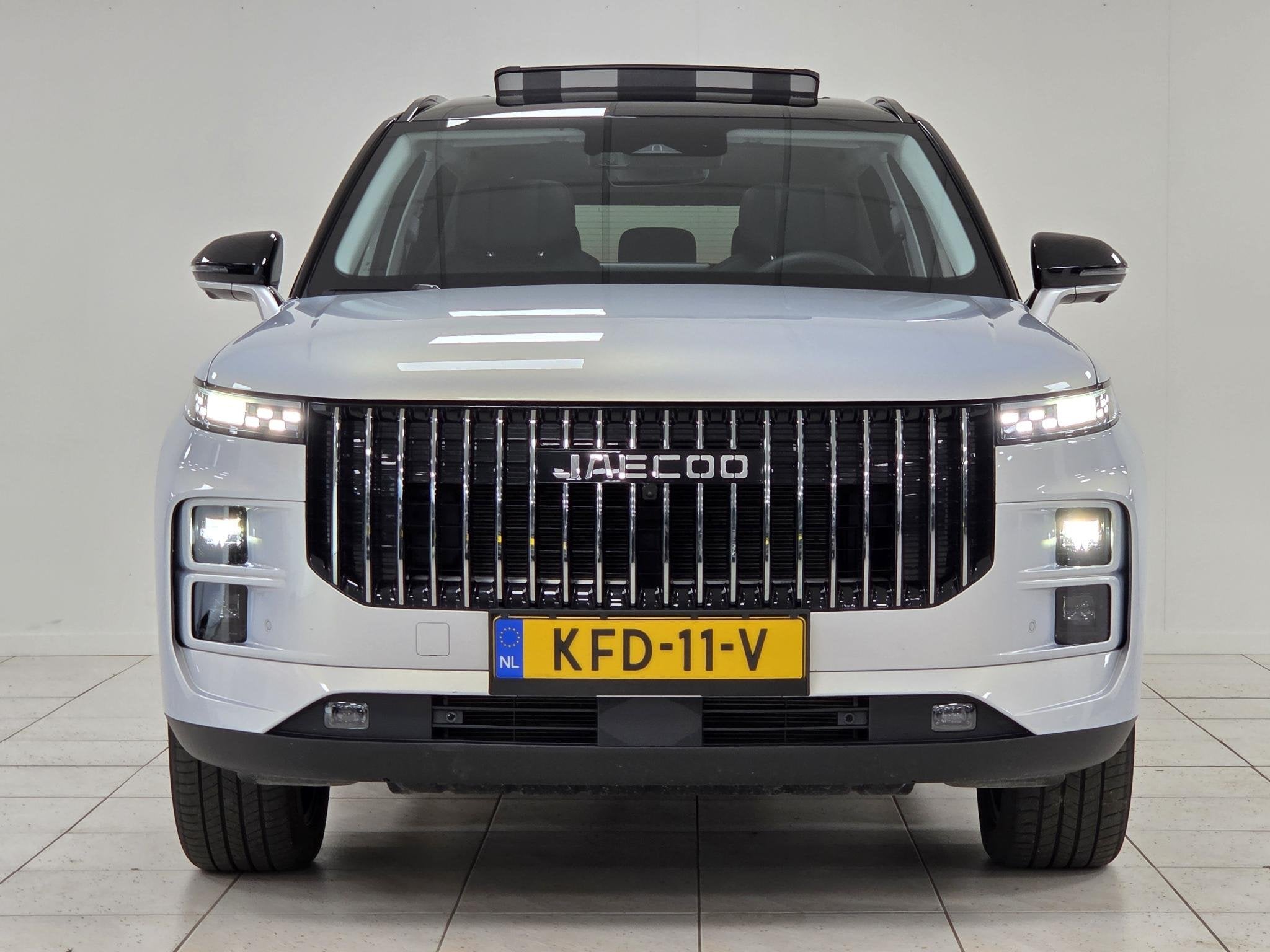Jaecoo 7 1.5 TGDI SHS-P Exclusive Panoramdak l Stoelverwarmi, Auto's, Gebruikt, Euro 6, 347 pk, Bedrijf