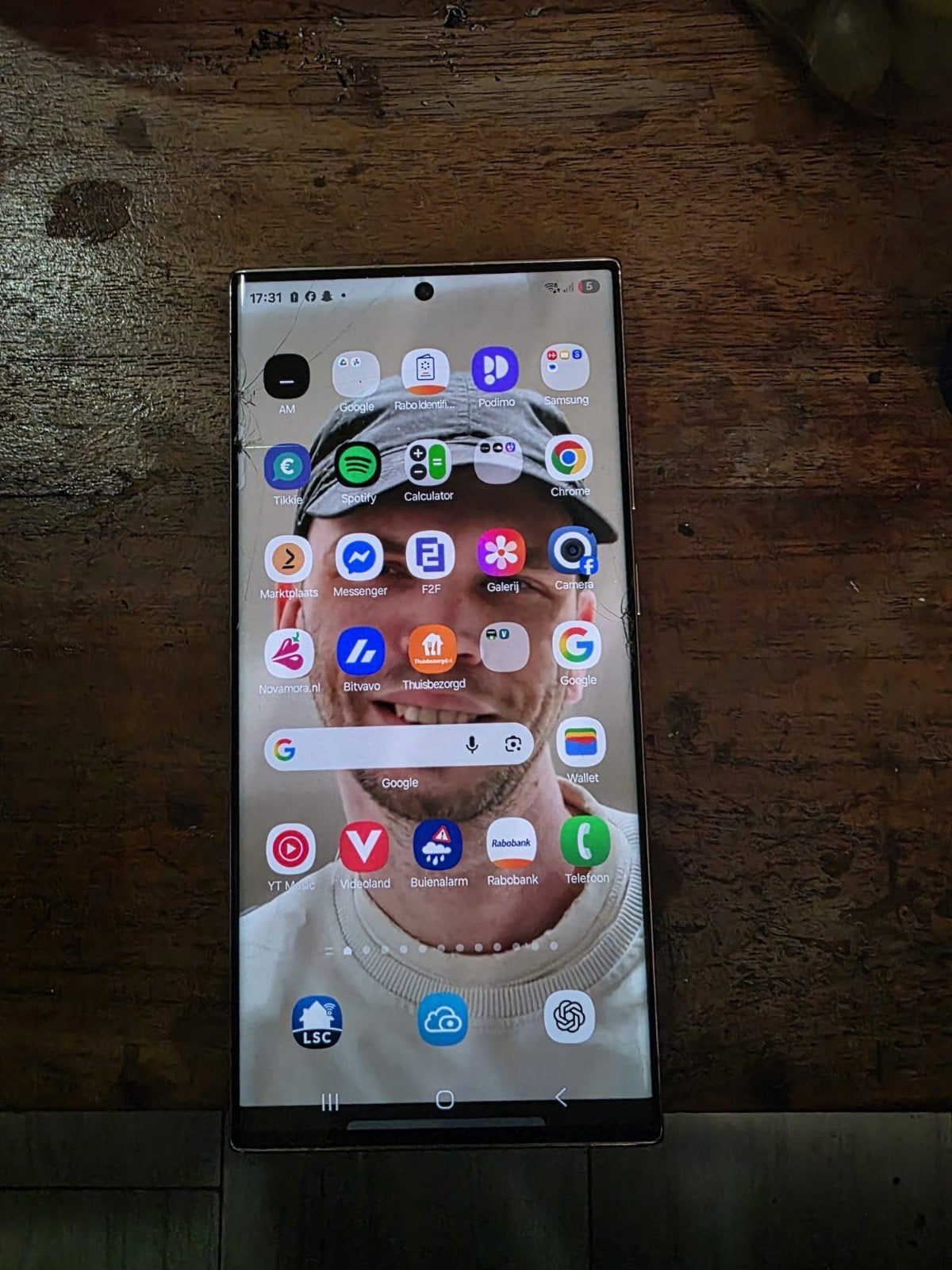 Samsung Galaxy S23 Ultra - Scherm beschadigd, werkt nog, Telecommunicatie, Mobiele telefoons | Samsung, Ophalen of Verzenden, Niet werkend