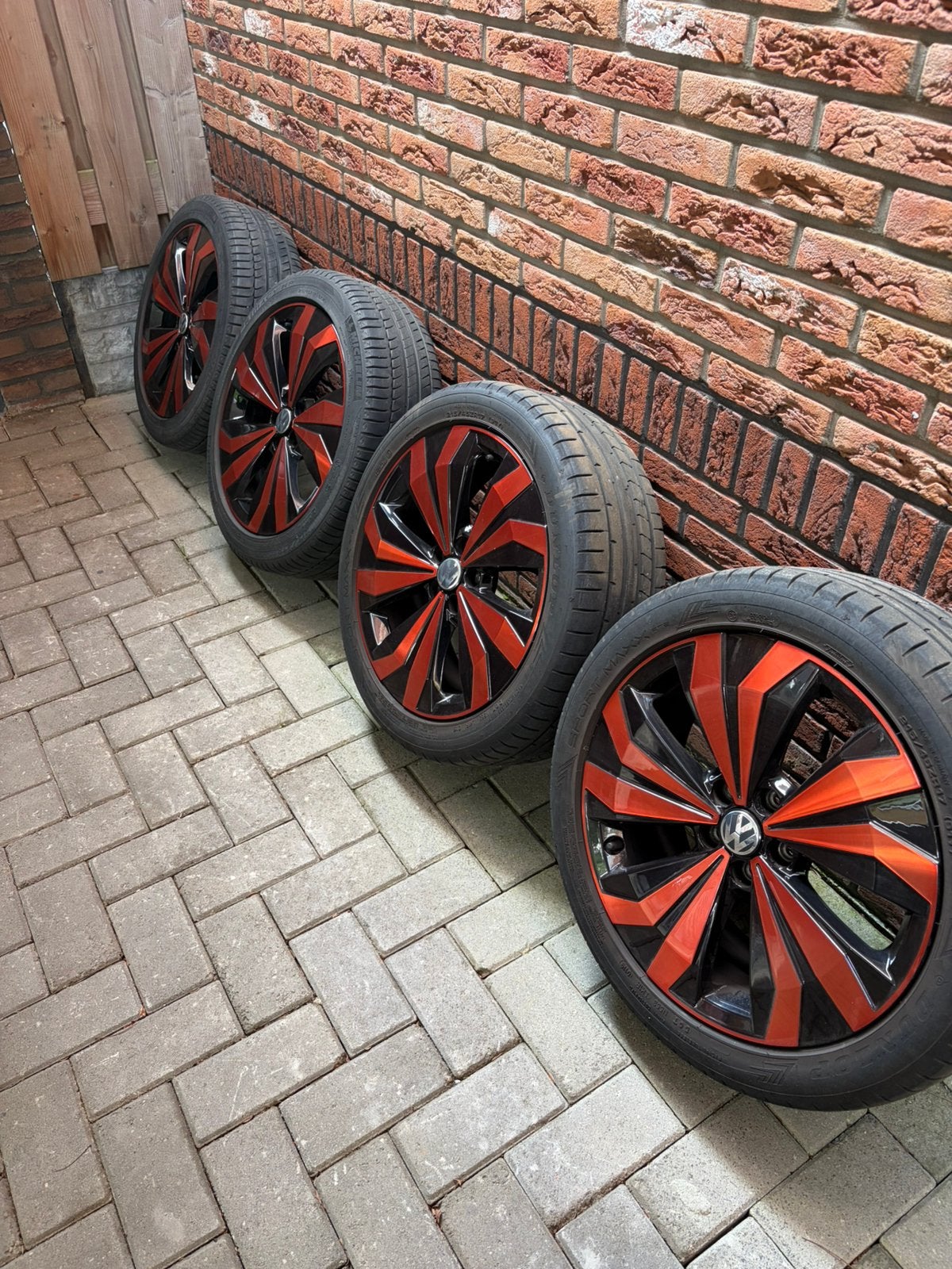 Originele 17 inch. Volkswagen Polo Manila velgenset, Auto-onderdelen, Banden en Velgen, Ophalen, Banden en Velgen, 17 inch, Zomerbanden
