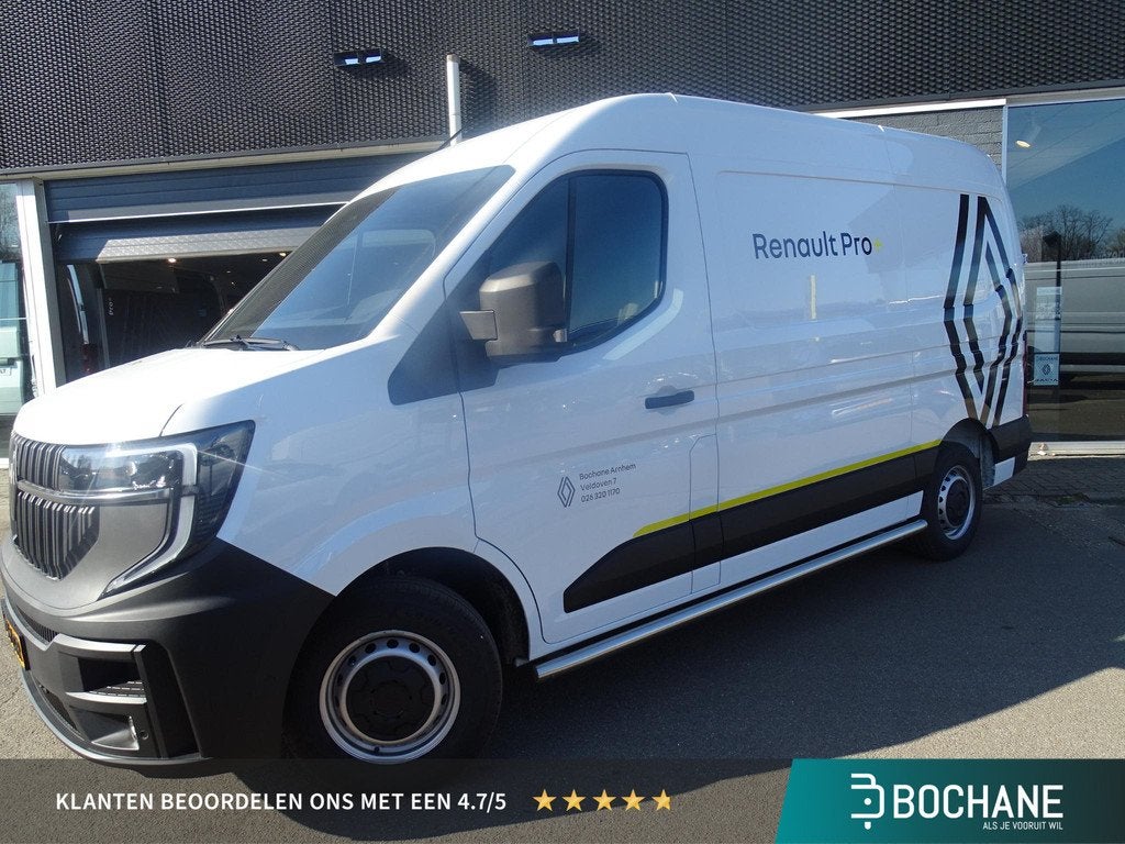 Renault Master E-Tech T35 L2H2 Advance long range 87 kWh PAC, Auto's, Stof, 143 pk, Renault, Wit