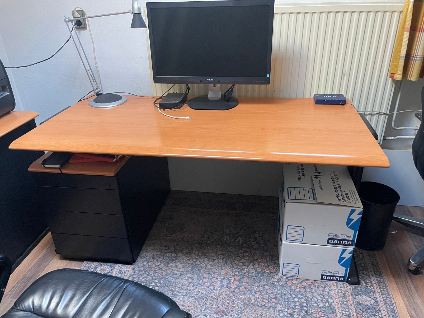 Net bureau plus ladenblok, Huis en Inrichting, Ophalen, Overige typen, 160 cm, Metaal