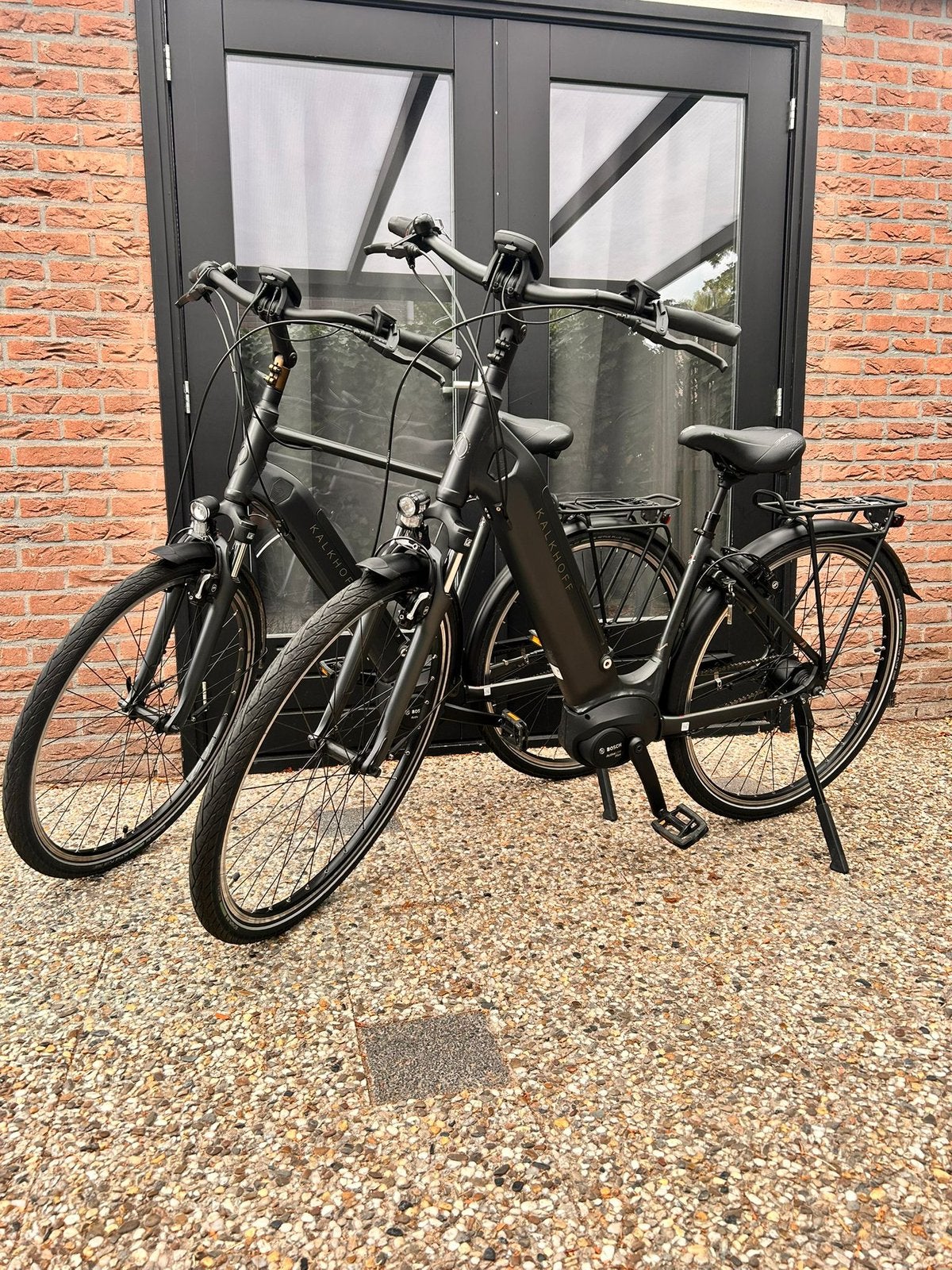 Prachtige set Kalkhoff Agattu 4 City, Bosch, Zgan, 500wh., Zo goed als nieuw, 47 tot 51 cm, 50 km per accu of meer, Ophalen