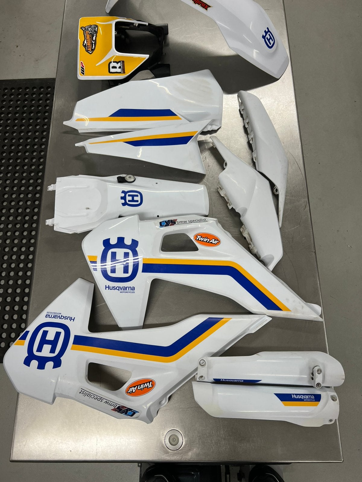 Husqvarna fe plastic sets origineel ktm, Ophalen of Verzenden