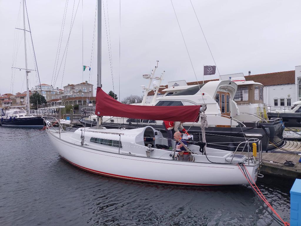 Van De Stadt Sprinter 32, Watersport en Boten, Kajuitzeilboten en Zeiljachten, Ophalen, Gebruikt, 173 cm, Binnenboordmotor