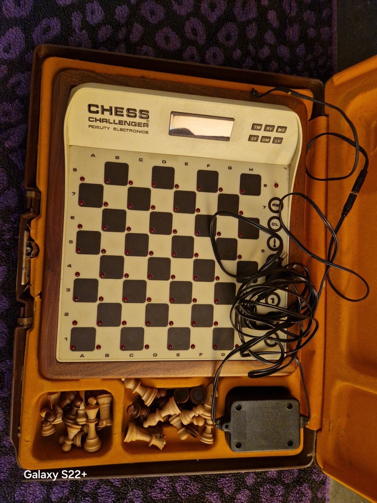 Vintage Sensory Voice Chess Challenger Schaakcomputer, Hobby en Vrije tijd, Een of twee spelers, Ophalen, Gebruikt, Fidelity Electronics